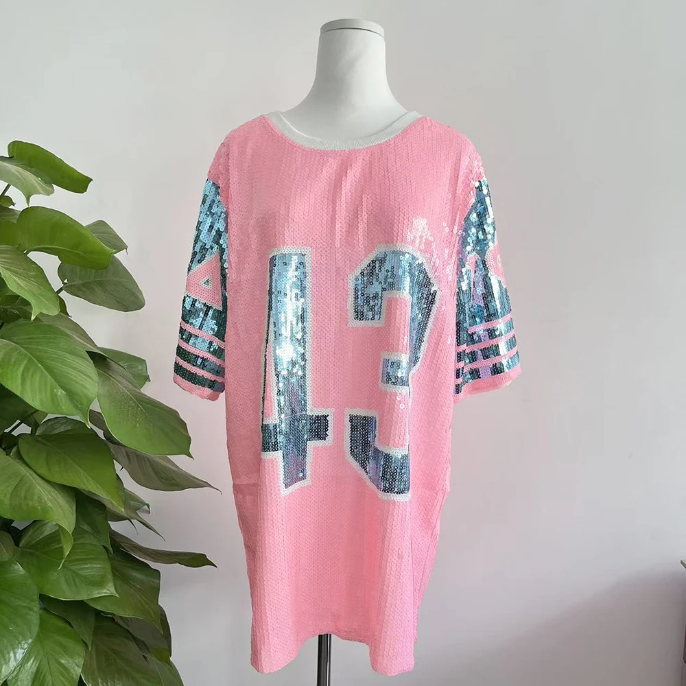 Gamma Phi Delta Women's Association Organizing Club Party Greek Number 43 Pink T-shirt - view 6
