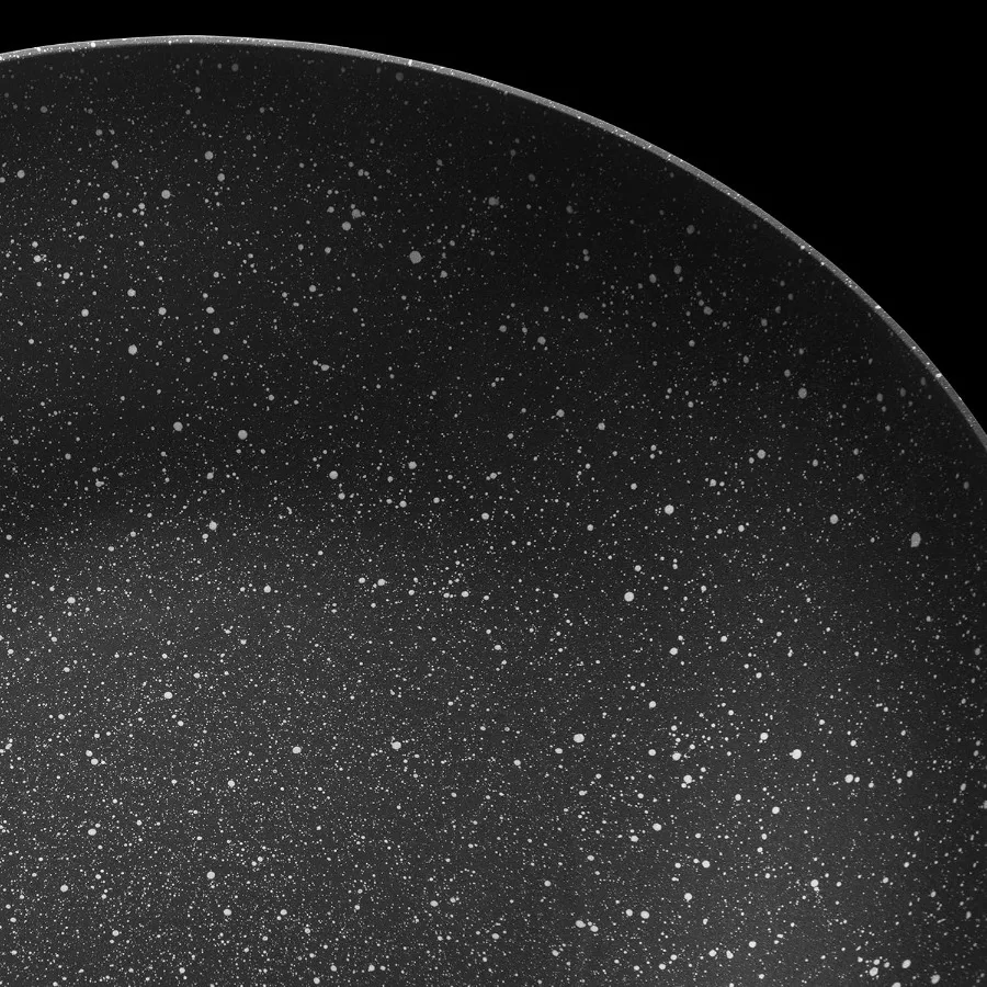 مقلاة ألومنيوم مصبوبة غير لاصقة مقاس 11 بوصة 2.5 لتر. مقبض Stay-cool قابل للفصل باللون الأخضر الداكن وخالي من مادة PFOA للتدفئة السريعة