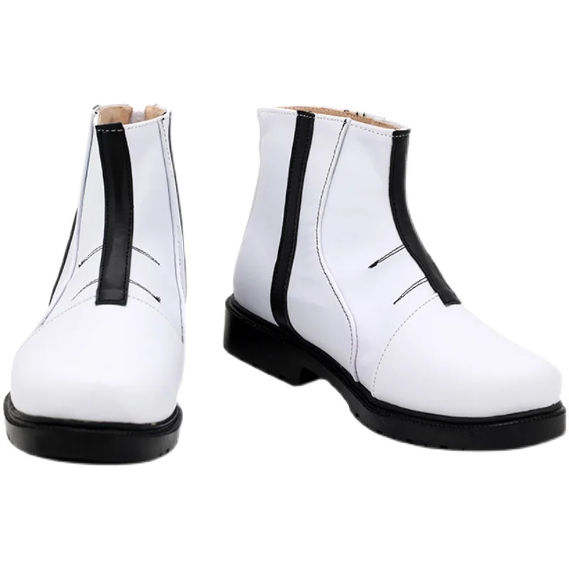 Jujutsu kaisen mahito cosplay sapatos botas brancas acessórios de festa de halloween feitos sob encomenda