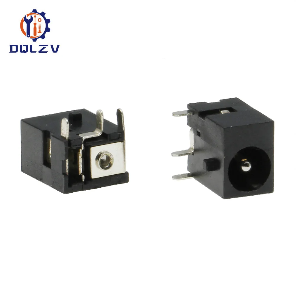 DC-044 5.5*2.5MM DC Power Supply Socket Power Supply Interface 5.5X2.1MM DC044 3pin Power Socket