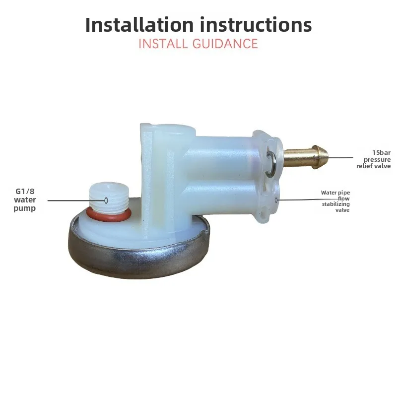Coffee machine pressure relief valve steady flow valve integrated universal accessories  for Italian automatic semi-automatic