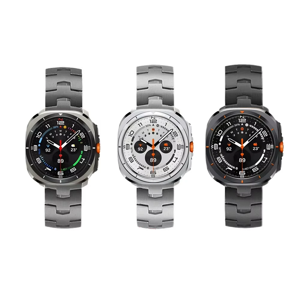 Титановый ремешок для Samsung Galaxy Watch Ultra 47 мм, спортивный браслет, аксессуары для браслета для Samsung Galaxy Watch Ultra, ремешок 47 мм