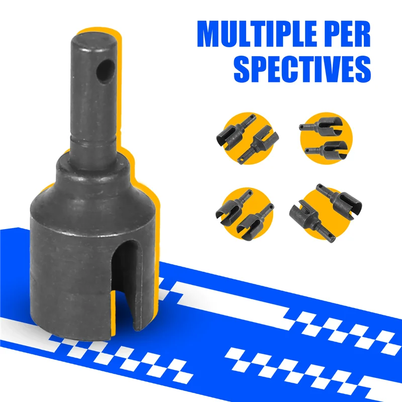 DELAM-2Pcs Steel Diff Outdrive Differential Output Cup For 1/8 ARRMA KRATON Typhon Talion SENTON Outcast Notorious Upgrades