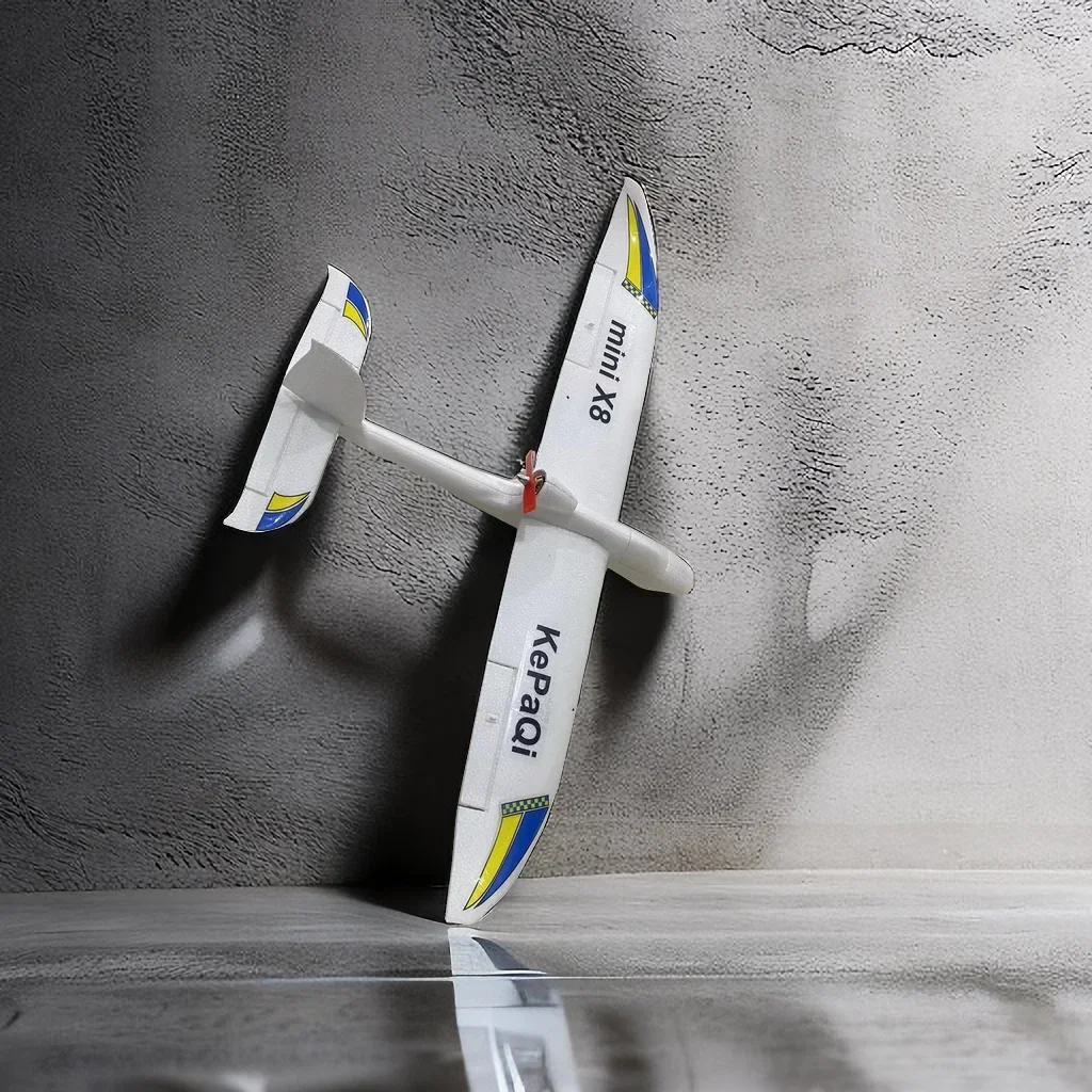 Kpq-Modelo Surfer Mini Aircraft atualizado, Asa fixa, Controlo remoto, Glider Starter, Wingspan, 800mm, RC Palace, Novo, X8