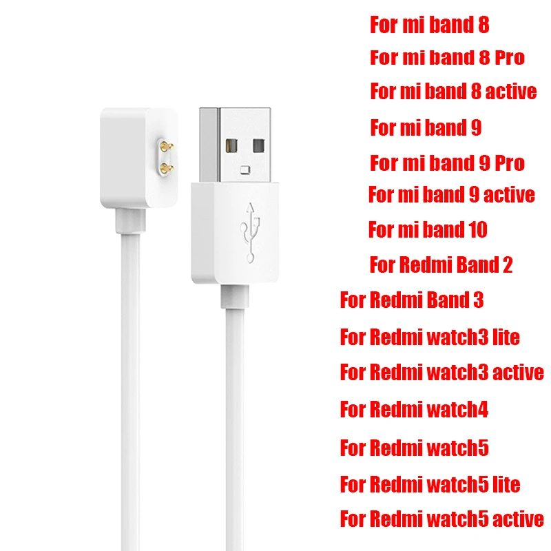 �y�Z�[�����zXiaomi Band 10 9 8 NFC mi band 8 pro 9pro Redmi band2 3 Redmi watch 4 5watch 3lite 3Active 5lite 5active�p�[�d�� USB