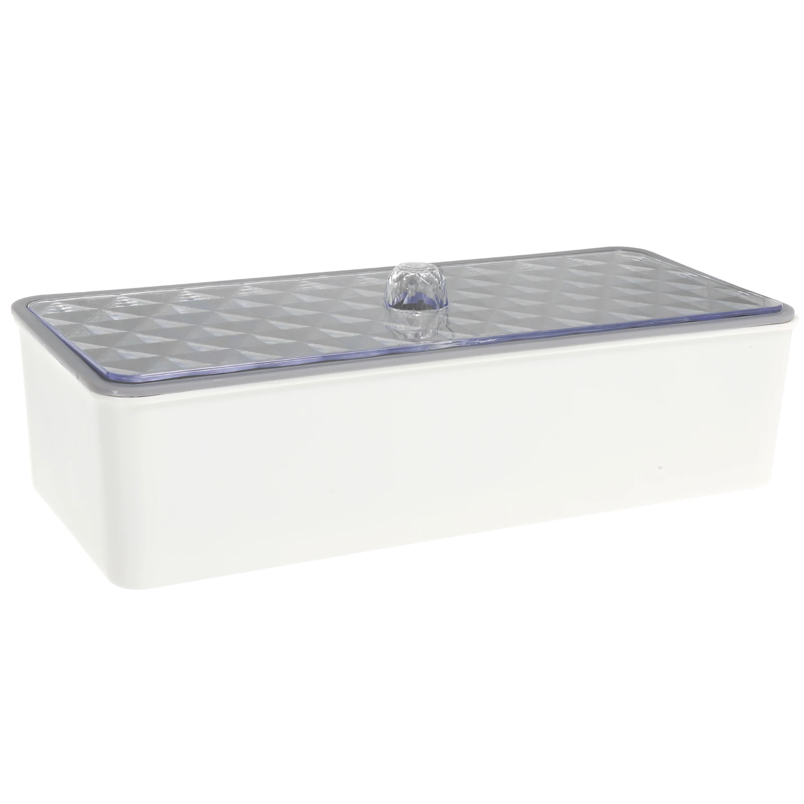 

Knife Fork Storage Box Cutlery Household Utensil Case Visible Holder Accessories Reusable Easy Clean ganzier