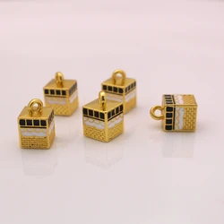 Islam muslim kaaba in mecca pendant muslim charm 5 pcs /lot
