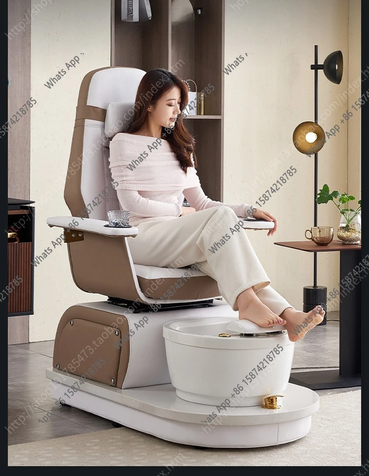 

Электрический массажер для ног, высококачественный массажный стул для педикюра, кресло-подставка для ног, кресло для маникюра и педикюра для салонов красоты, с функцией вращения