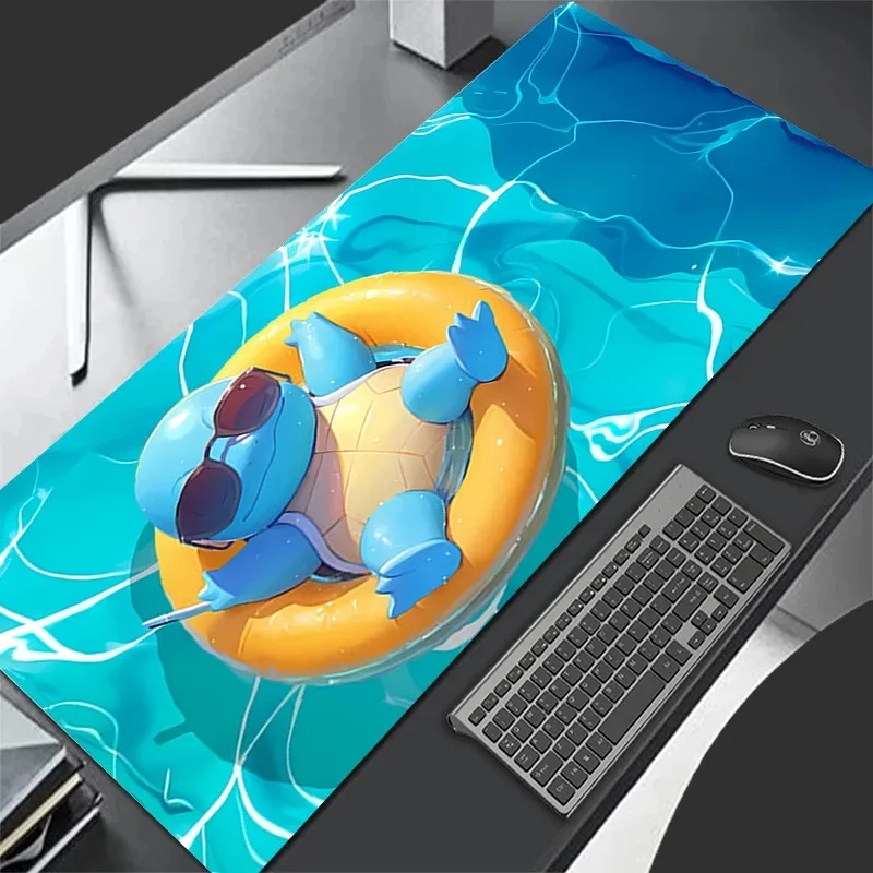 Mauspad Gaming-Zubehör PC Gamer Japan Anime P-pokemonS S-squirtle Computertischmatte Laptop Varmilo Tastaturpads Mousepad
