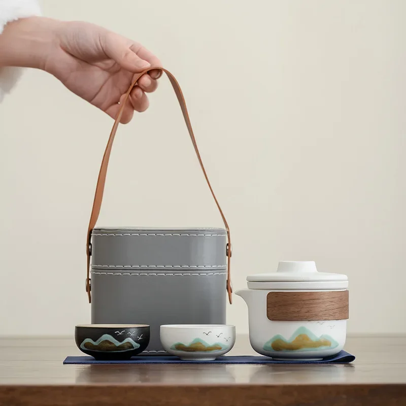 Tea Cup Sets Complete Setgift Pot and Cup Pots and Cups Settea Cup Set Luxury Ceramic Tea Pots and