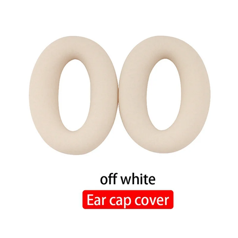 B27B 1 زوج بطانة للأذن لسوني WH-H910N سماعة سيليكون واقية غطاء للأذنين إصلاح أجزاء أوف وايت