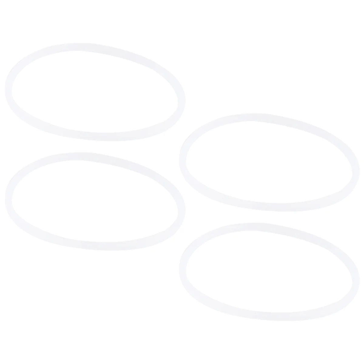 ใหม่เปลี่ยนปะเก็นแหวนซีลยางสําหรับ Magic Blender Flat/Cross 4 PackN02R