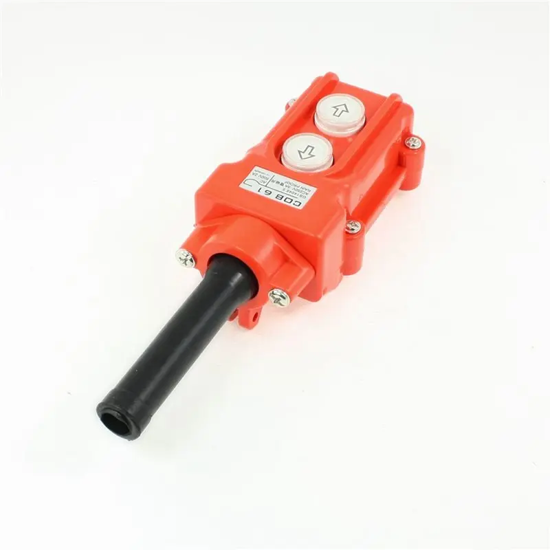 AT19-5X Water Proof Hoist Crane Pendant Up Down Station Pushbutton Switch