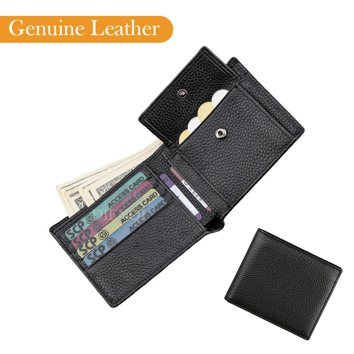 Real Leather Card H… - image