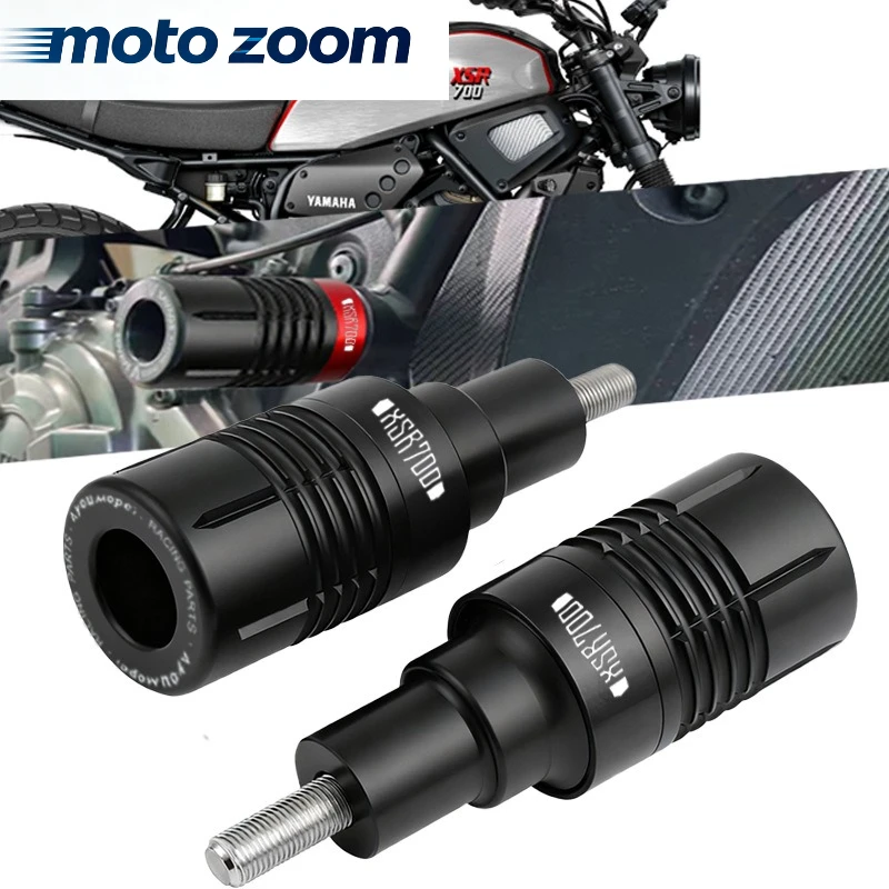 

For YAMAHA XSR700 XSR 700 700XSR 2016-2024 Motorcycle Frame Sliders Falling Protection Crash Protector Pad Accessories 1 sold
