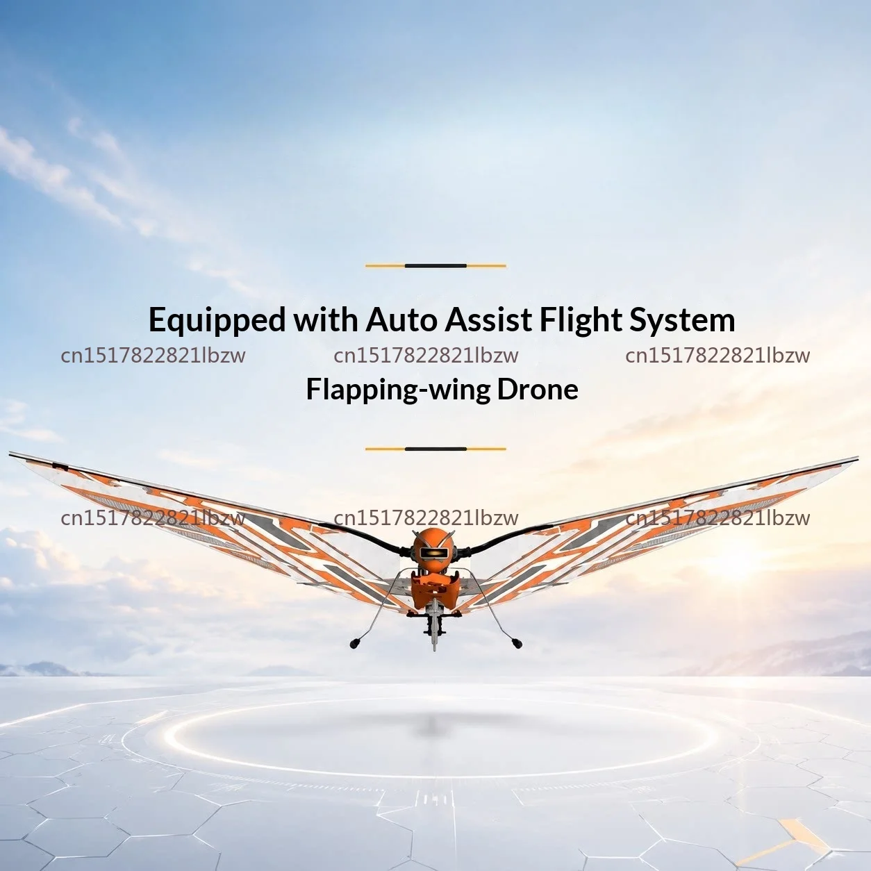X-Fly Bionic Bird Dragonfly Intelligent Automatic Assisted Flapping Wing Aircraft Remote Control Drone