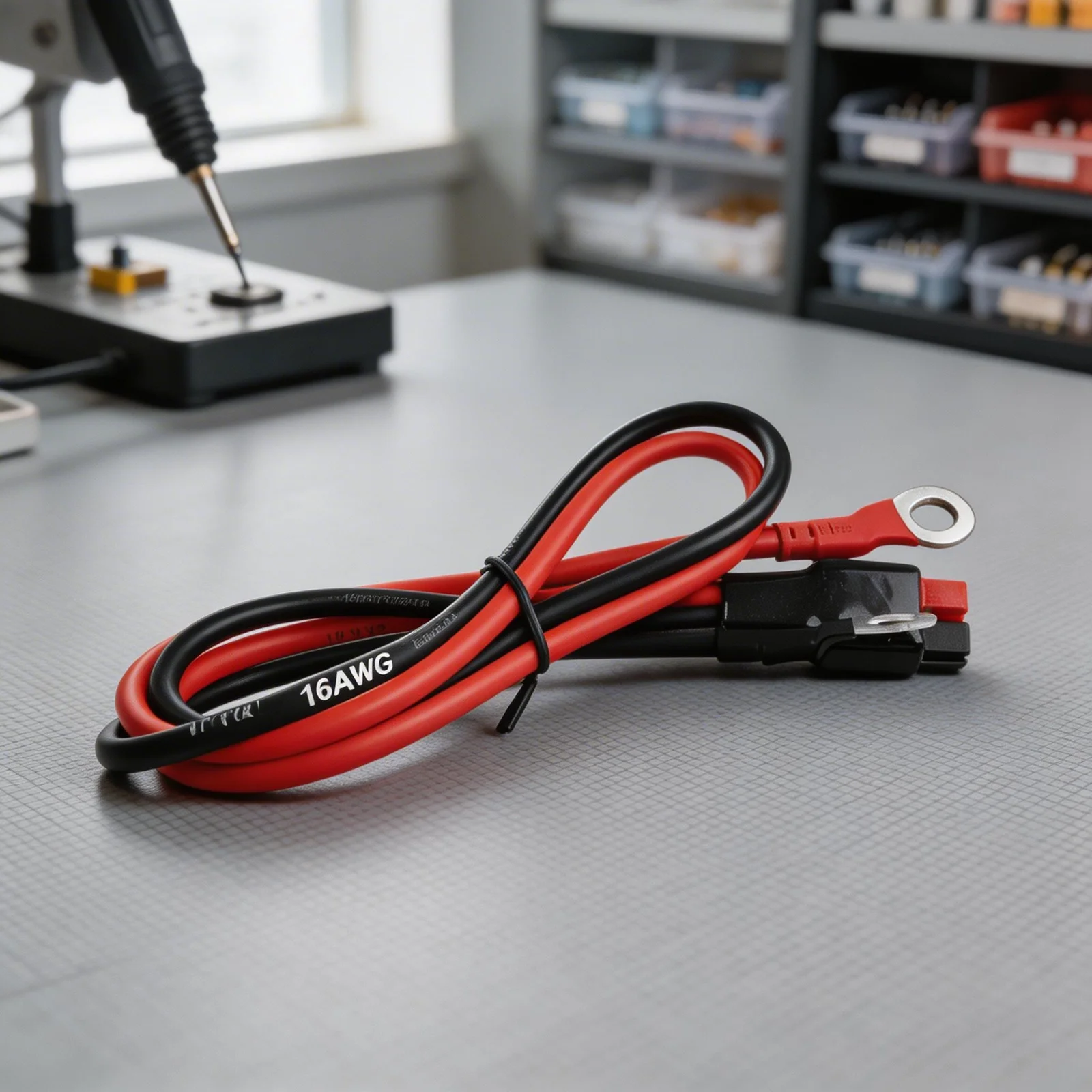 A Practical Choice The Flexible and 10AWG For to O Ring Terminal Battery Connection Option Available Now A Practical