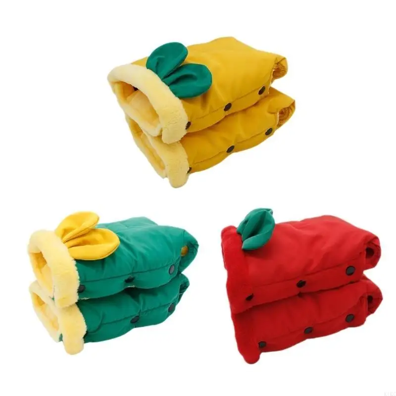 

K1KC Soft & Comfortable Toddler Pushchair Hand Muff Stylish & Practical Baby Carriage Hand Warmers Waterproof Windproof