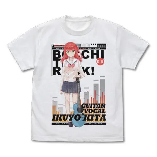 

BOCCHI THE ROCK! Ikuyo Kita Full Color T-shirt White Unisex Japan Limited