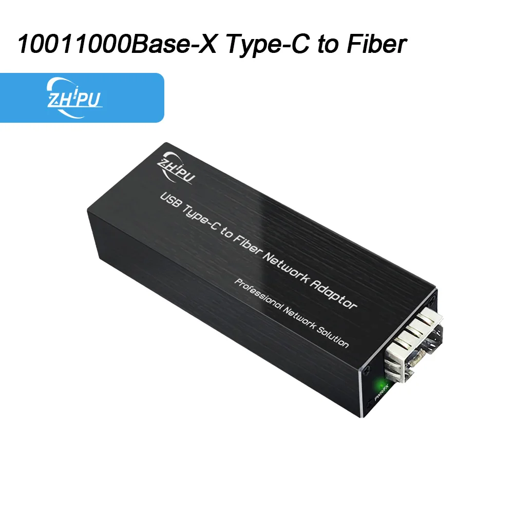 

USB3.0 Type C to RJ45/SFP Gigabit Ethernet/Fiber Network Adapter 100/1000Base-X/10/100/1000M/2.5Gbp Compact NIC Network Card