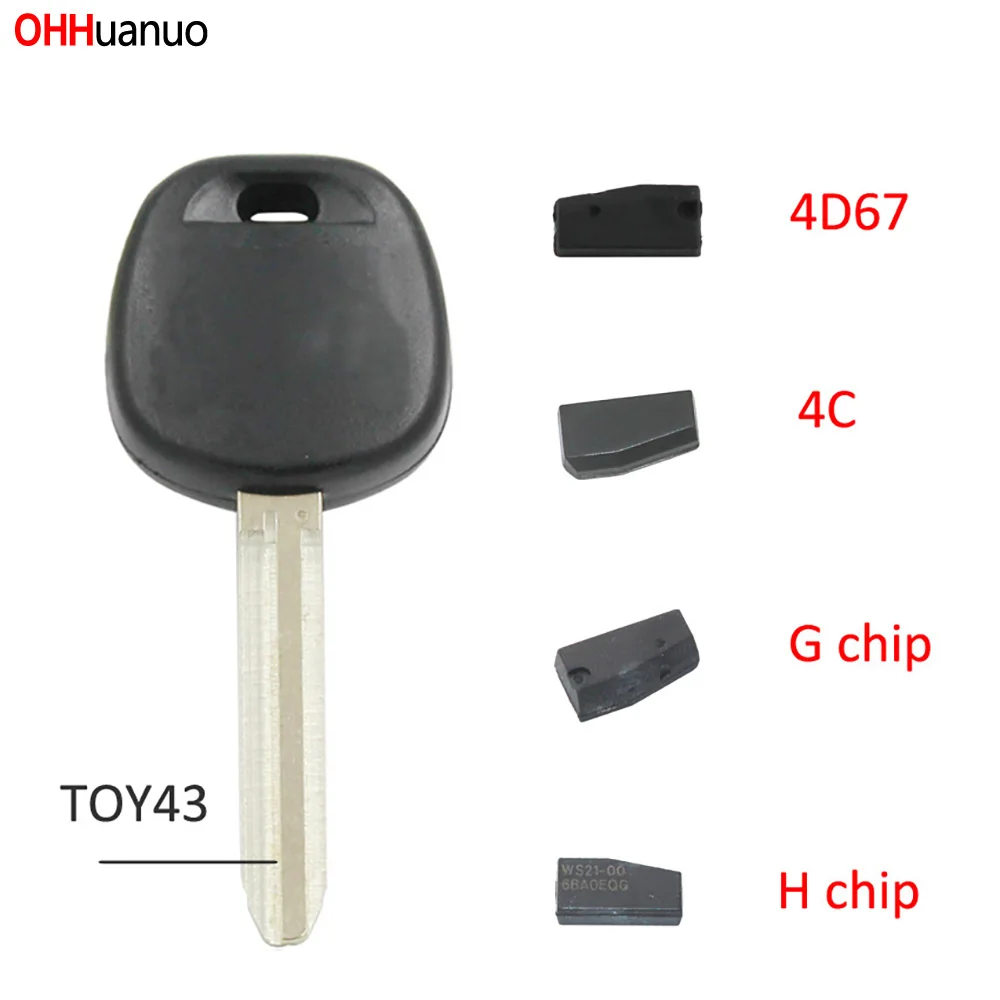 Chip 4C: La Solución Definitiva para Reparar Llaves Transponders de Toyota TOY43