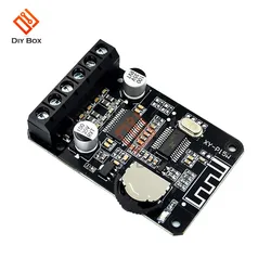 XY-P15W Bluetooth 5.0 Amplifier Board 10W/15W/20W DC 12V/24V Digital Audio Power AMP with Volum Control