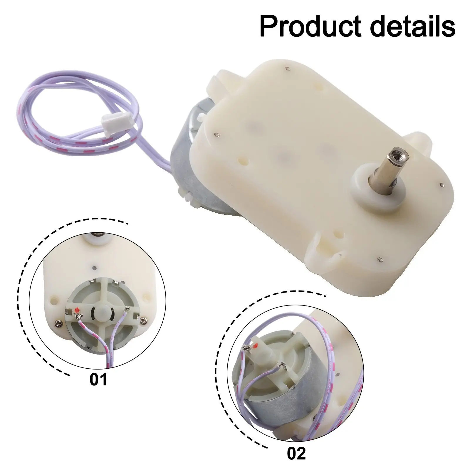 1 Pcs JS50 Watch Winder DC Motor Repair Accessories Replacement Motor Power Tool Parts Watch Winder Motor Accessories