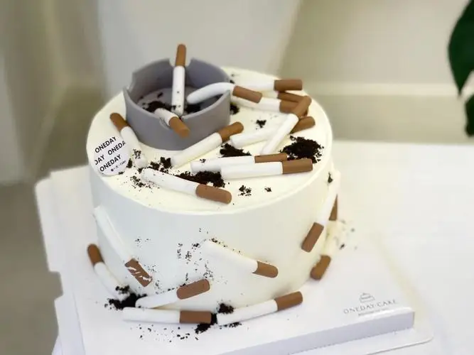 cigarette earrings NEVER KNOWS BEST