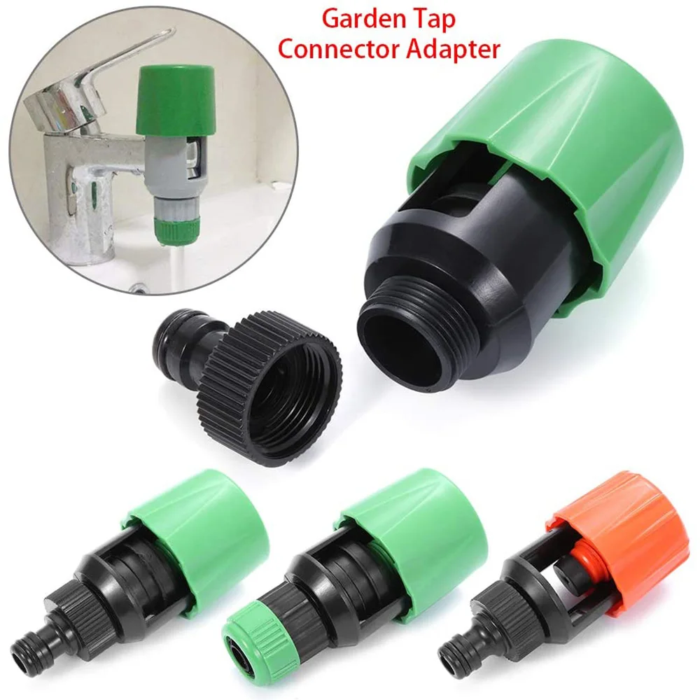 

Faucet Universal Hose Connector Kitchen Quick Coupling Garden Watering Irrigation Water Pipe Adapter Reusable Connecting Pieces