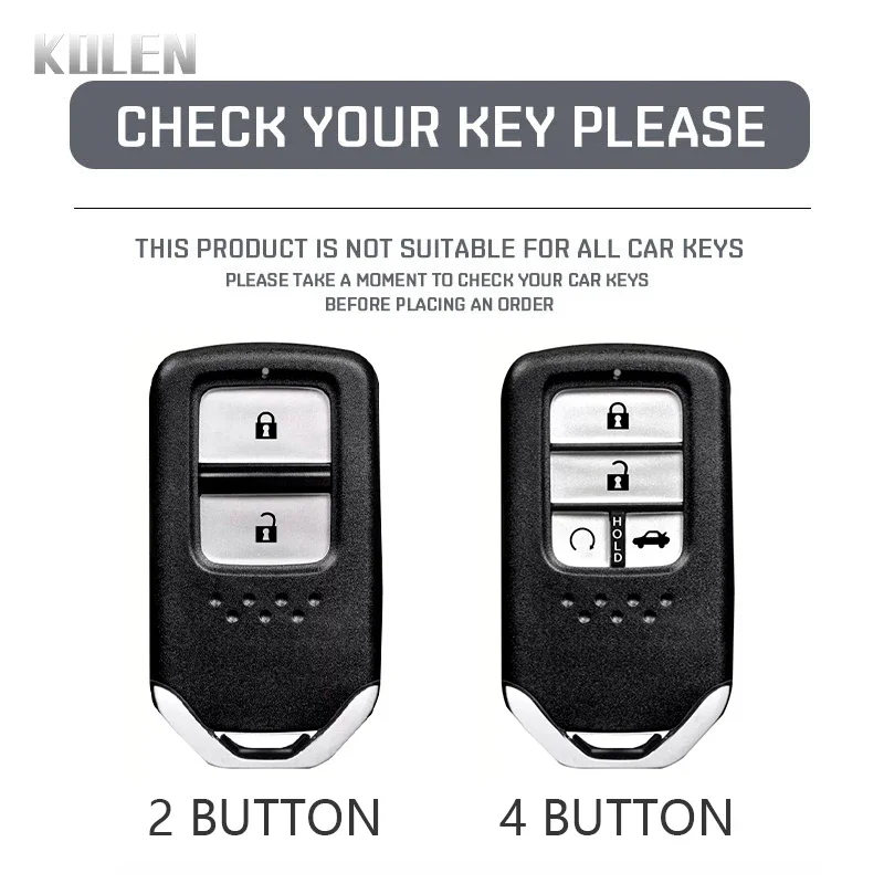 Fashion TPU Car Smart Key Case Cover For Honda Fit Lucky Vezel City Civic Jazz BRV BR-V HRV HR-V Shuttle Gp8 Key Protected Fob