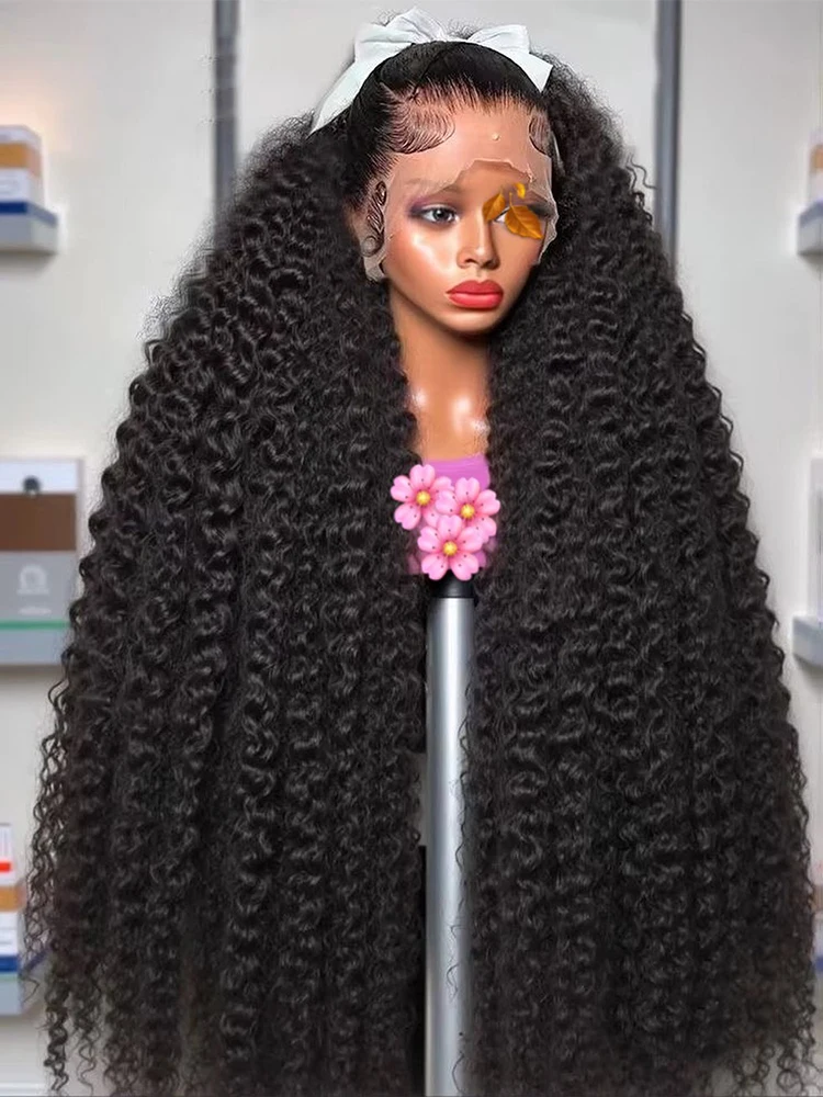 

Water Wave Wigs 13x6 Lace Frontal Wig Jerry Curly Human Hair Wig 30 40Inch 13x4 HD Lace Front Wig Cheap Wigs On Clearance Sale