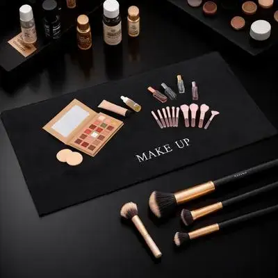

Multi-Functional Luxury Makeup Mat for Vanity Soft Comfortable Non-Slip Bottom Easy to for Makeup Tables Workbenches