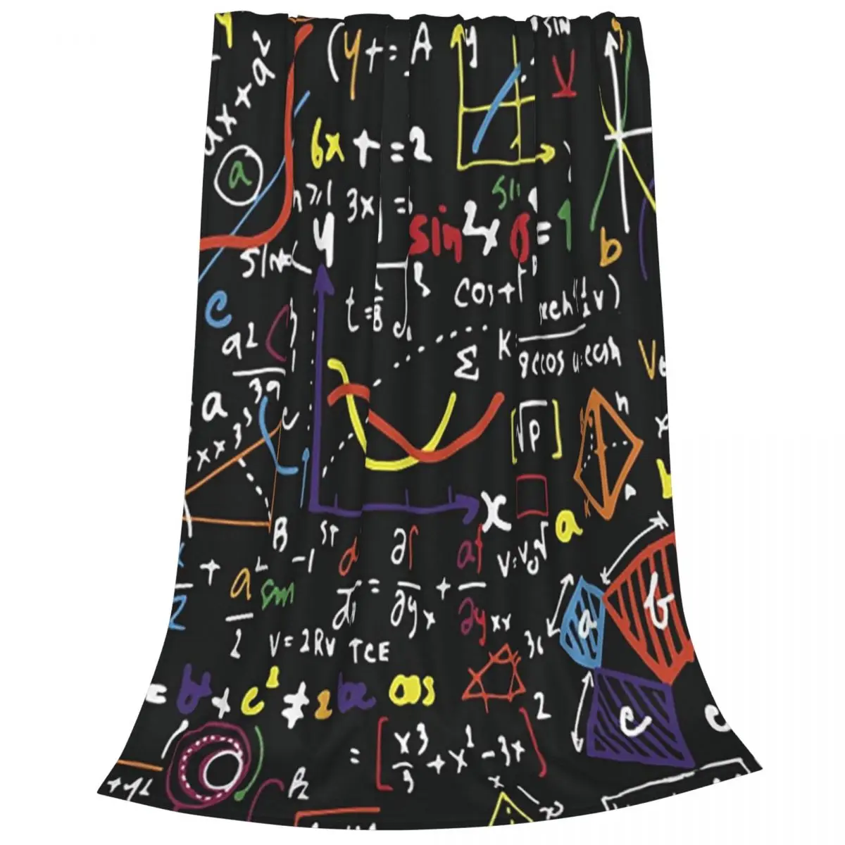 Maths Equations Blankets Flannel Lightweight Sofa Throw Blankets For Home Bedroom Travel Throws Bedspread Quilt