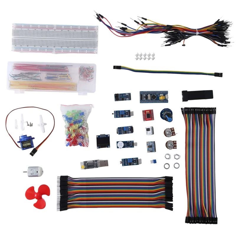 ABMF-1 Sets Stm32 Development Board Starter Kit PCB Stm32 Minimum System Board Electronic Breadboard Kit