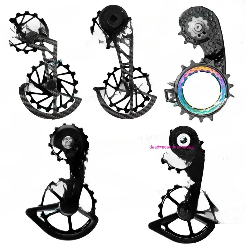 

variable speed rear wheel, large chicken leg, carbon fiber, lightweight,Ceramic guide wheel, road bicycle