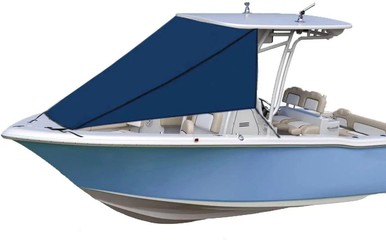 

Boat Bow Sun Shade Cover 8x9.5ft Waterproof UV Protection