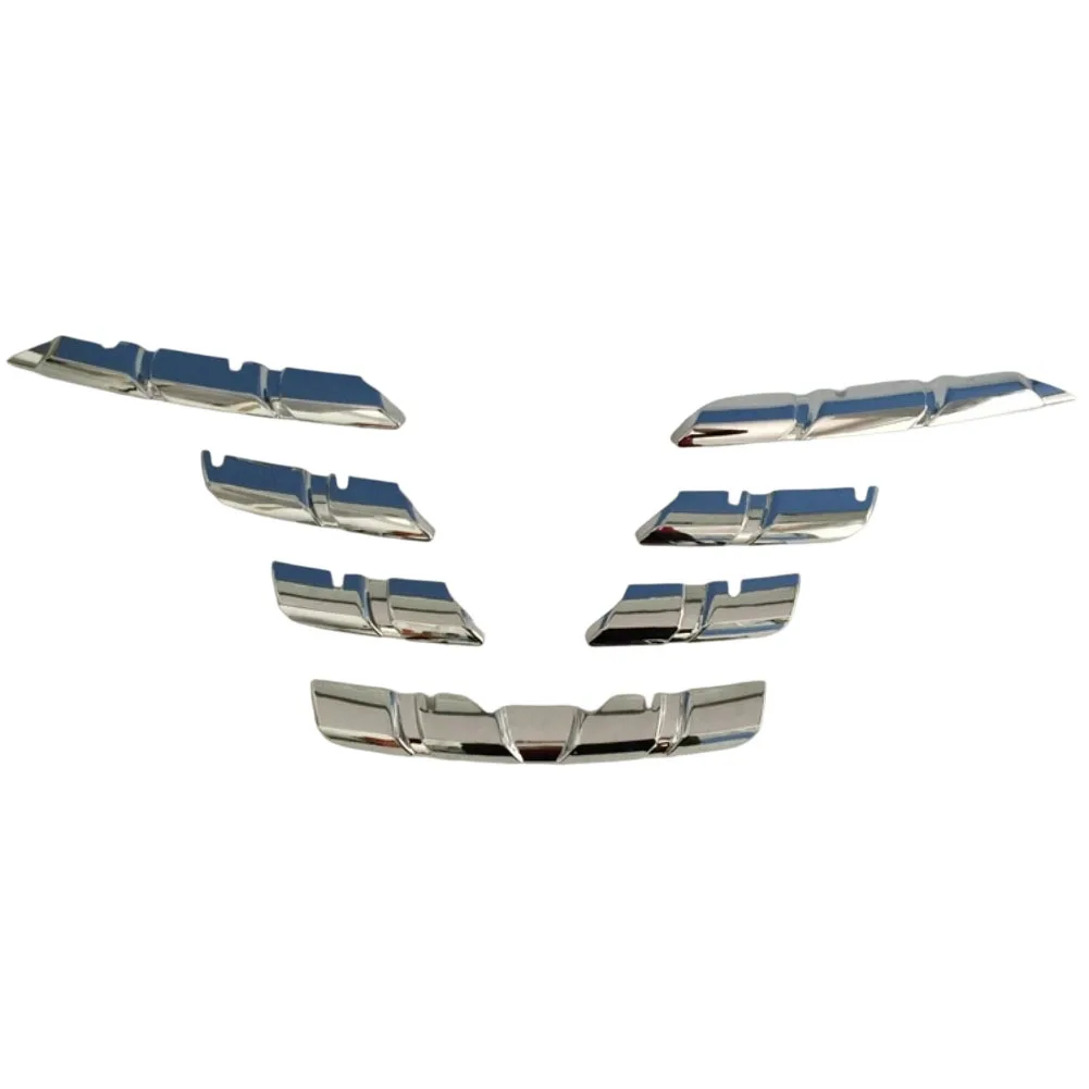 

ABS Intake Grille Cover for Renault For Kadjar 2016 2017 2018 Front Upper and Lower Mesh Guard Replacement Trim Accessory