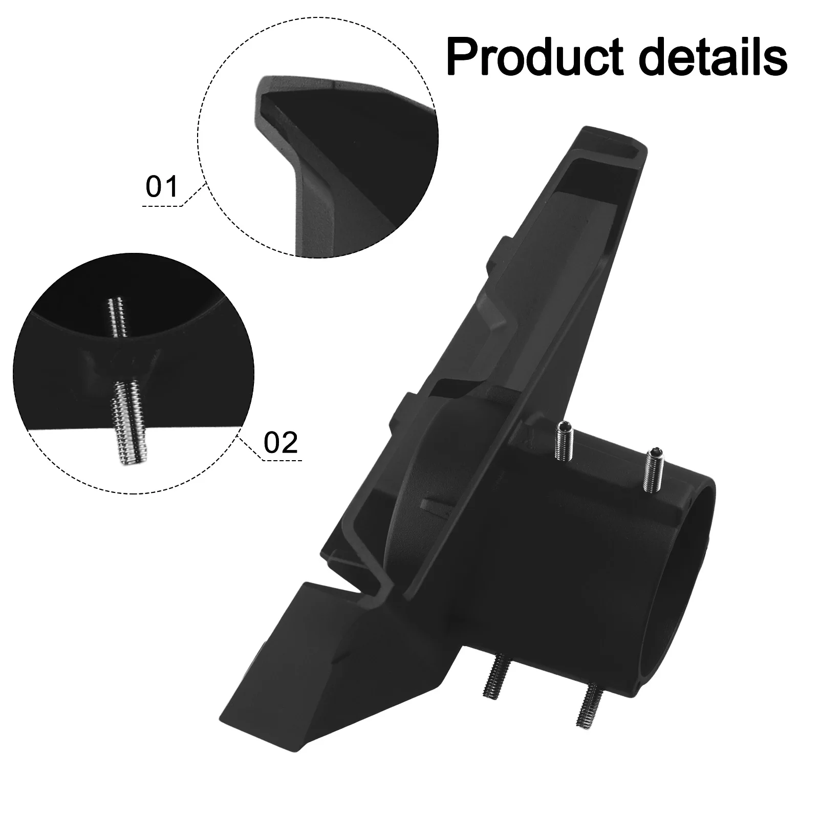 Adaptador de tubo para equipo estándar Starlink Gen 3, adaptador de montaje en poste, aleación de aluminio, resistente a la intemperie, fácil instalación