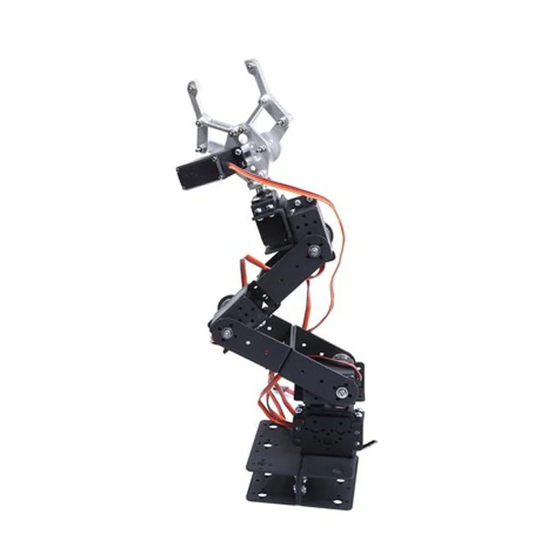 Liga de metal Kit Garra braço mecânico para Arduino Robot, Kit DIY, robô programável, UNO, ESP32, STM32, MG996, DS3218, 6 DOF