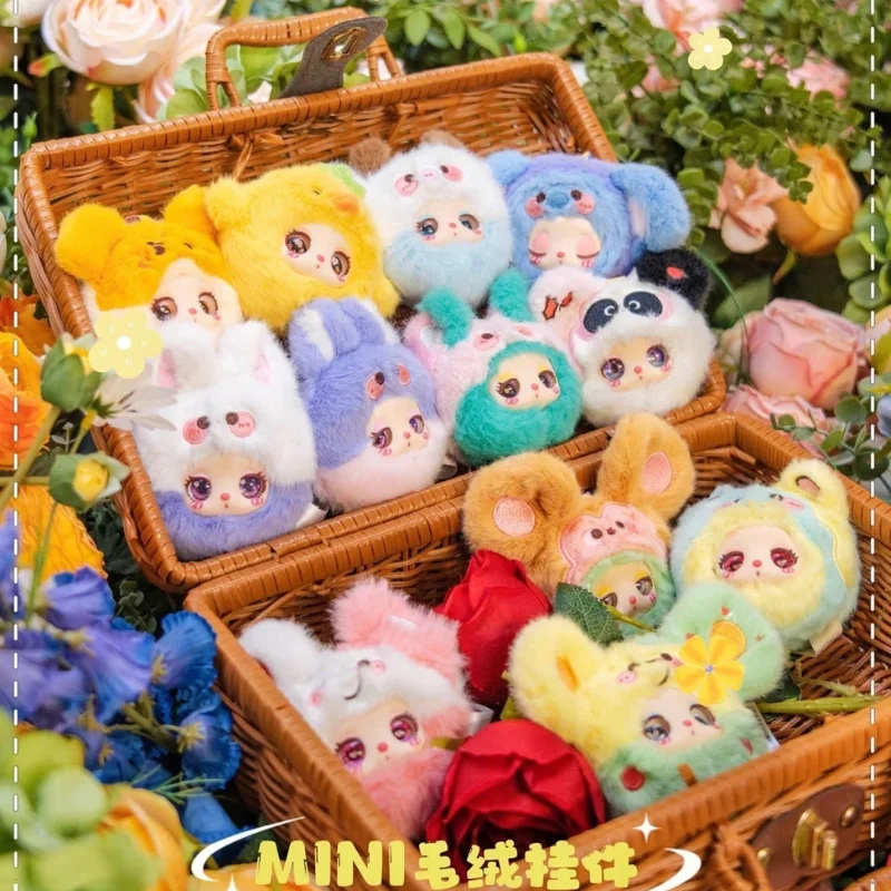 

Genuine Liila'S Garden Tea Party Mini Plush Pendant Series Vinyl Doll 12 Styles Blind Box Cute Bag Pendant Children Birthday Toy