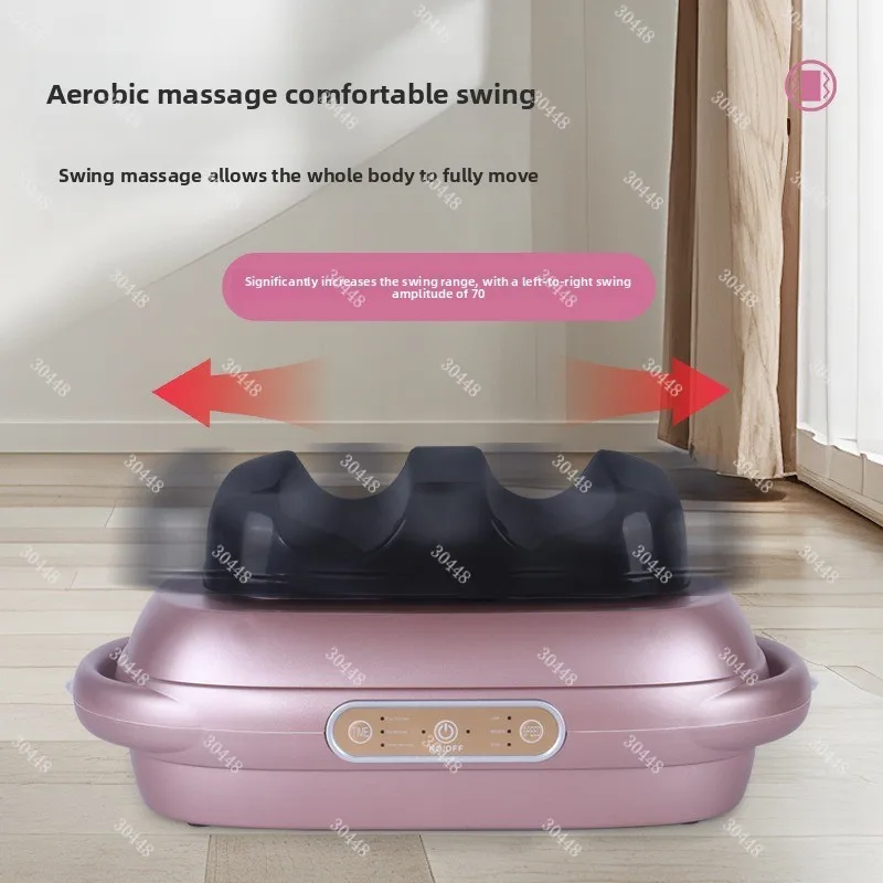 Foot therapy swing machine multifunctional aerobic swing machine rehabilitation device leg muscle relaxation massager
