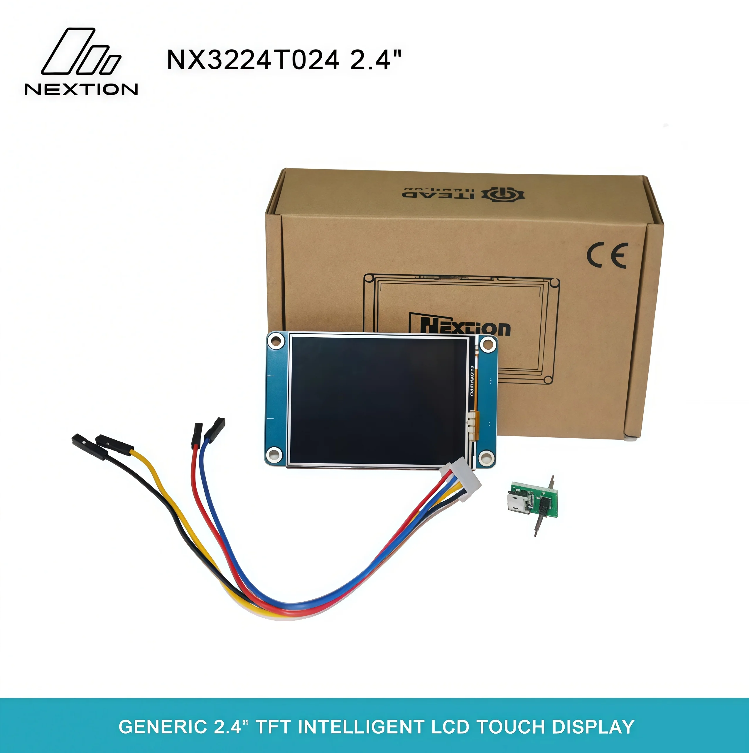 Nextion NX3224T028 2.8-inch Human-Machine Interface (HMI) Basic Version, English Language, Official Genuine Product