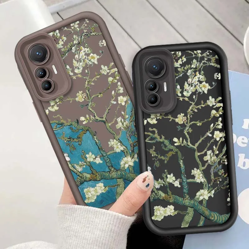 

Artistic Tree Design For Xiaomi Mi 15 14 14T Redmi 13 13T 13C 12C 14C 12 12T 11 11i Lite Pro 5G Eye Ladder Phone Case