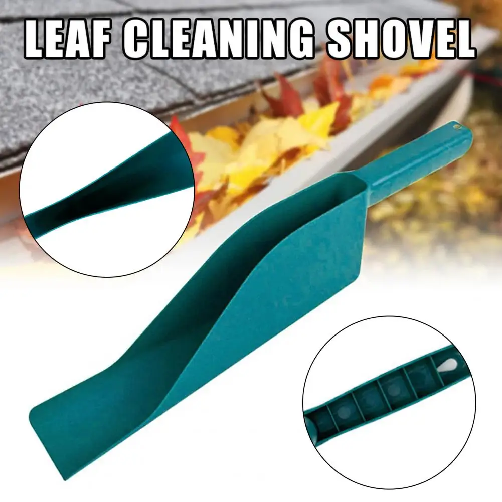 

Garden Roof Gutter Cleaning Shovel for Home Yard Outdoor Cleaning Shovel Durable Plastic Ergonomic Handle