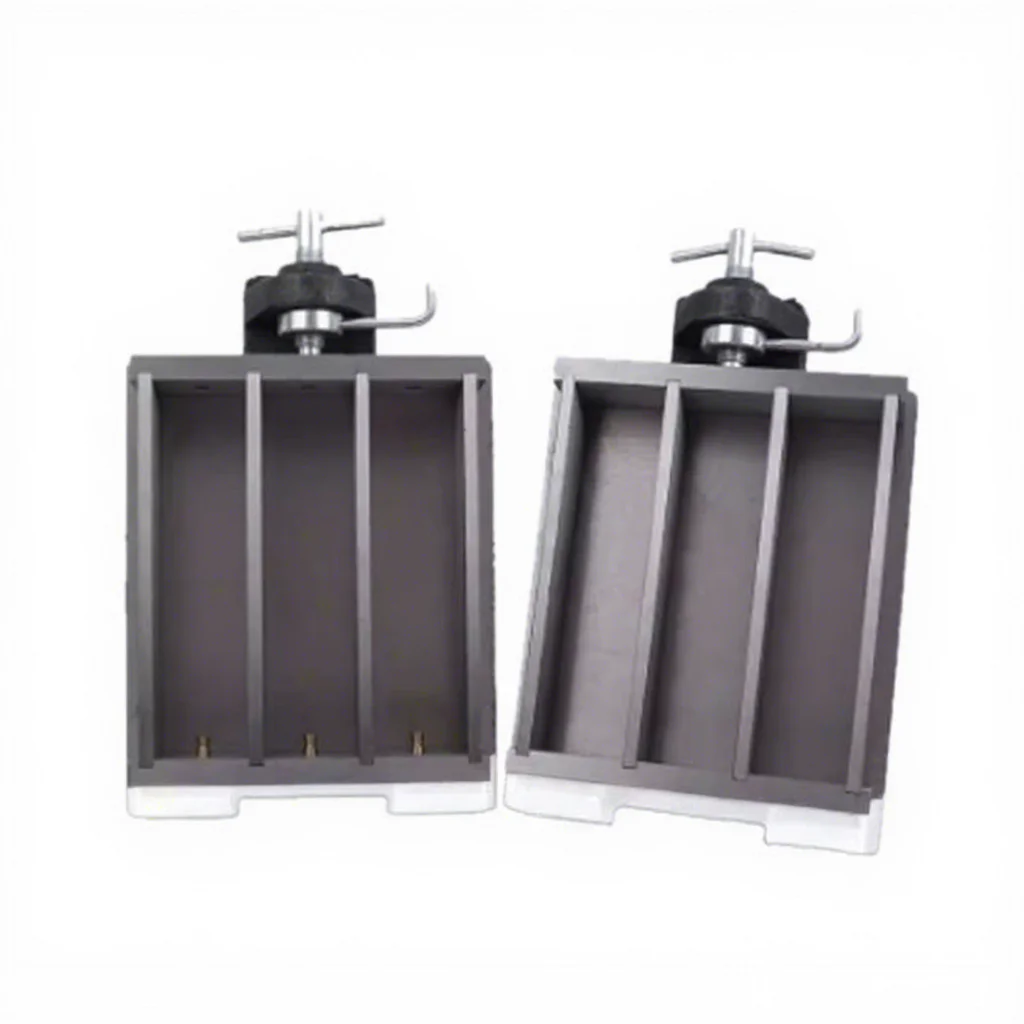 40*40*160mm Steel  Concrete Block Molds Prism Test Mould