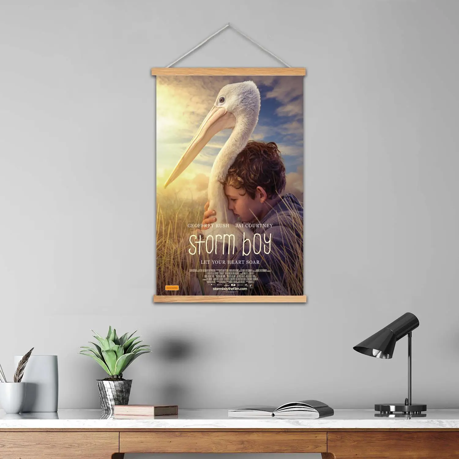 storm Framed Wall Painting Canvas Art Poster and Wall Art,  Modern Family Bedroom Decor,Decorative painting