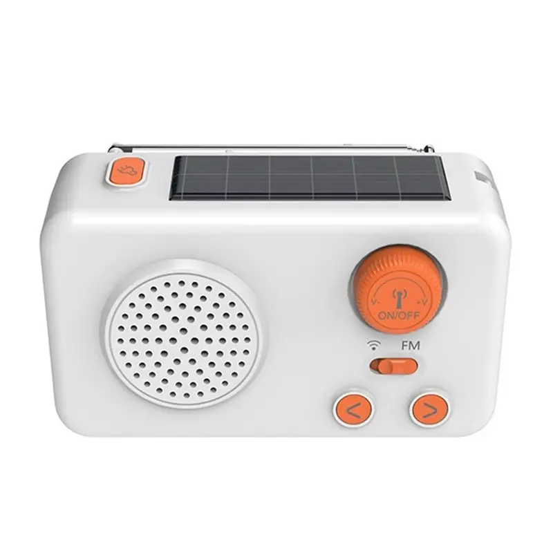 

Портативное FM-радио A99E с беспроводным Bluetooth-динамиком, солнечной зарядкой, ручным динамо-генератором, аварийным радиоприемником и функцией Power Bank SOS