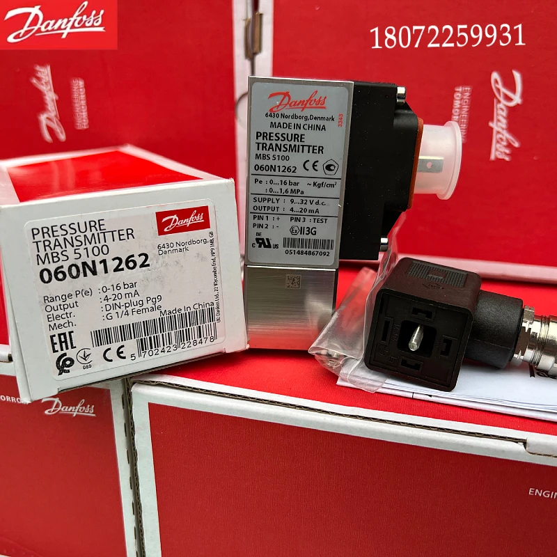 0-15bar MBS5150-2111-2DB04 060N1139 Danfoss Pressure Sensor