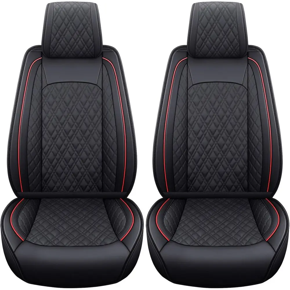 

Car Seat Covers or it 2009-2026 1500 2010-2026 2500 3500 Classic Bighorn Longhorn Tradesman Truck Red ront