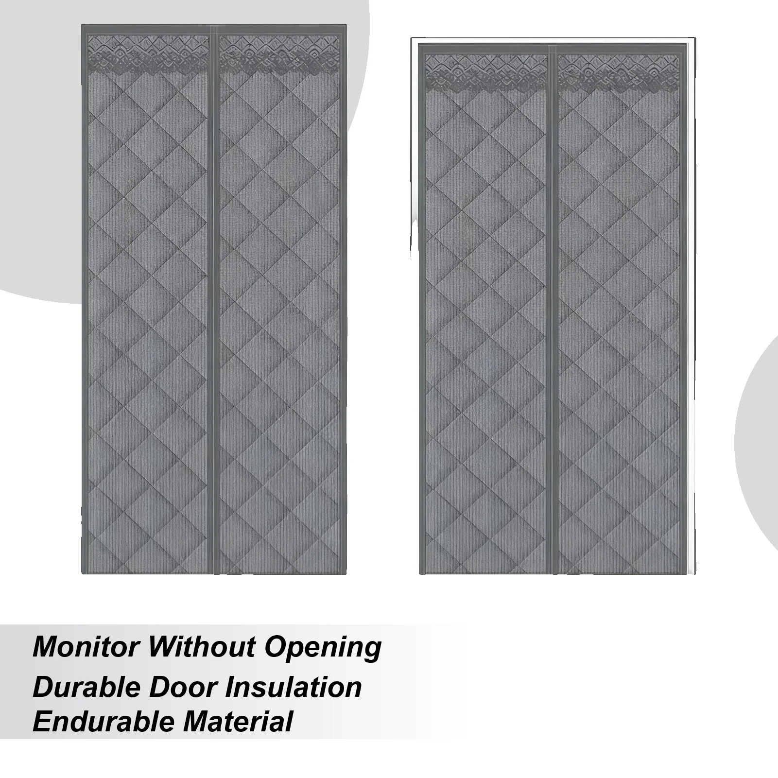 

Дверная изоляционная крышка, магнитный утолщенный барьер с прозрачным окном, защита от атмосферных воздействий, защита от температуры, дверная крышка для зимнего дома